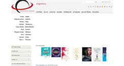 Desktop Screenshot of edicionesurano.com.ar