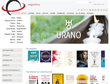 Tablet Screenshot of edicionesurano.com.ar