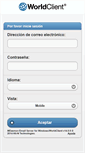 Mobile Screenshot of mail.edicionesurano.com