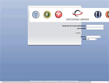 Tablet Screenshot of mail.edicionesurano.com